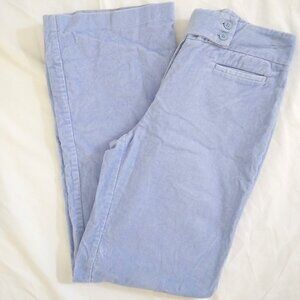 New York & Company Pastel Blue Corduroy Pants
